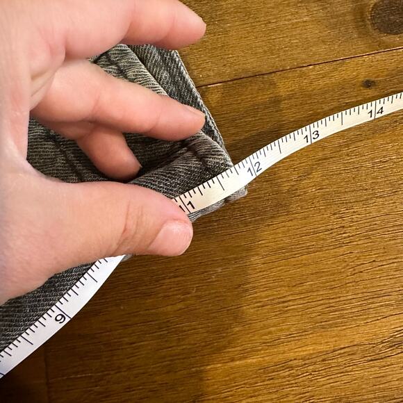 One x One Teaspoon Super Freaks Faded Black Denim Cutoff Shorts Size 26 - Picture 3 of 12